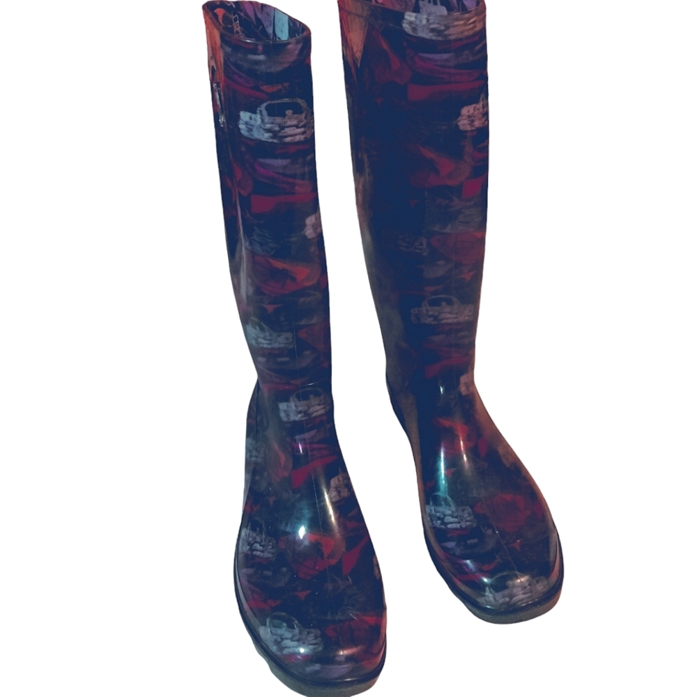 Nicole Miller Multicolor Winter Boots